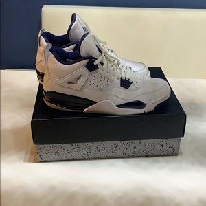 Jordan 4 retro white/legend blue-midnight navy